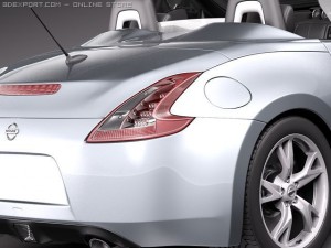 Nissan 370Z Roadster 3D Modell