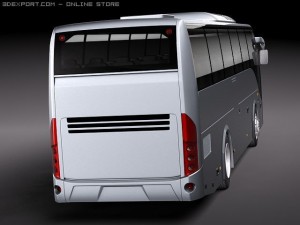 Volvo 9700 Bus Coach Modelo 3D