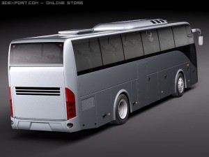 Volvo 9700 Bus Coach Modelo 3D