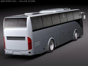 Volvo 9700 Bus Coach 3D Model