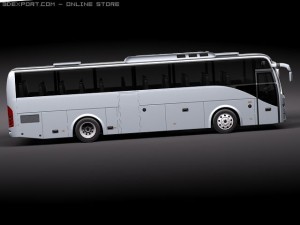 Volvo 9700 Bus Coach Modelo 3D