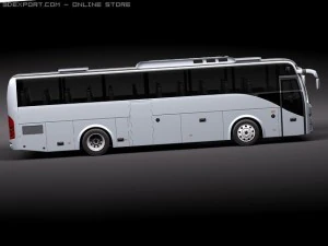 Volvo 9700 Bus Coach 3D Model