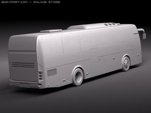 Volvo 9700 Bus Coach Modelo 3D