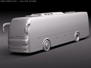 Volvo 9700 Bus Coach 3D Model