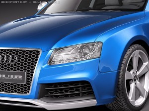 Audi RS5 3D Model