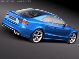 Audi RS5 3D Model