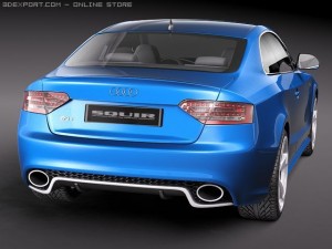 Audi RS5 3D Model