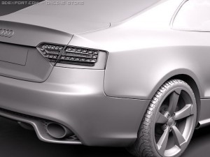 Audi RS5 3D Model