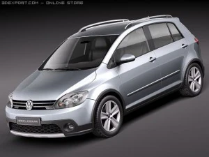 Фольксваген КроссГольф 2011 3D Модель