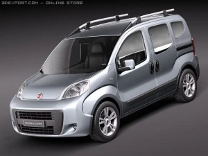 Fiat FiorinoQubo2011 Modello 3D