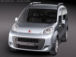 Fiat Fiorino Qubo 2011 3D Model