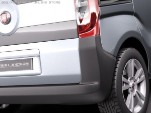 Fiat Fiorino Qubo 2011 Model 3D