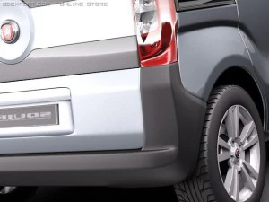 Fiat Fiorino Qubo 2011 3D Model