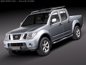 Nissan Navara 2010 Modelo 3D