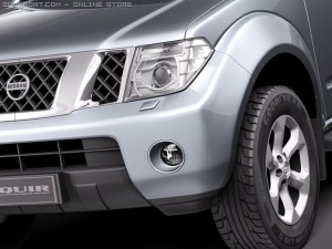Nissan Navara 2010 3D Модель