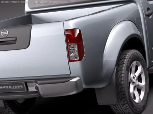 Nissan Navara 2010 3D Model