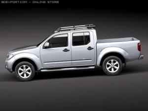 Nissan Navara 2010 3D Model