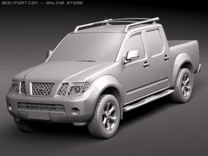 Nissan Navara 2010 3D Model