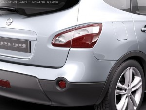 Nissan Qashqai 2 2011 3D 모델