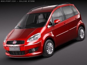 Fiat Idea 2011 Modelo 3D