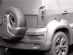 Fiat Idea Adventure 2011 Modelo 3D