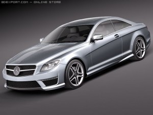 Mercedes-Benz CL 63 AMG 2011 Model 3D