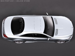 Mercedes-Benz CL 63 AMG 2011 3D 모델