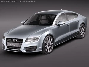 Audi A7 Sportback 2011 Modelo 3D