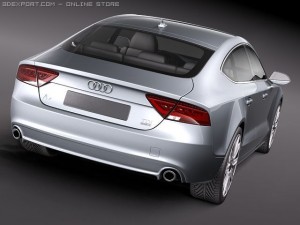 Audi A7 Sportback 2011 Modelo 3D