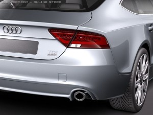 Audi A7 Sportback 2011 Modelo 3D