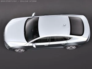 Audi A7 Sportback 2011 3D Model