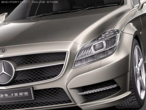 Mercedes-Benz CLS 2012 3D 模型