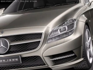 Mercedes-Benz CLS 2012 3D Model