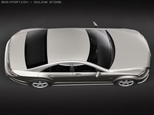 Mercedes-Benz CLS 2012 3D 模型