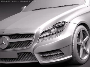 Mercedes-Benz CLS 2012 3D Model