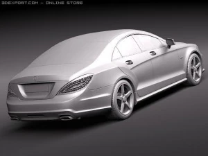 Mercedes-Benz CLS 2012 3D Model