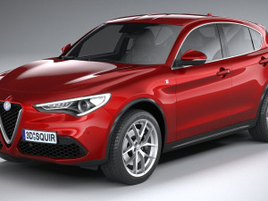 Alfa Romeo Stelvio TI 2020 Modèle 3D