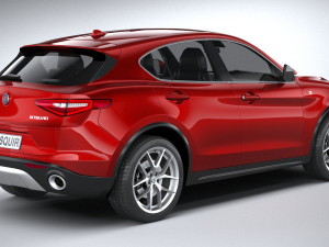Alfa Romeo Stelvio TI 2020 Modèle 3D