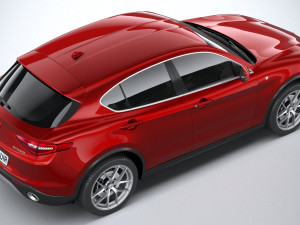 Alfa Romeo Stelvio TI 2020 Modèle 3D