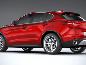 Alfa Romeo Stelvio TI 2020 Modèle 3D