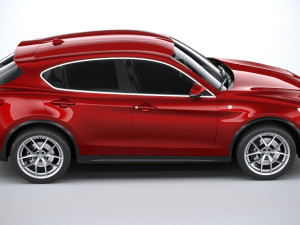 Alfa Romeo Stelvio TI 2020 Modèle 3D