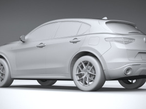 Alfa Romeo Stelvio TI 2020 Modèle 3D