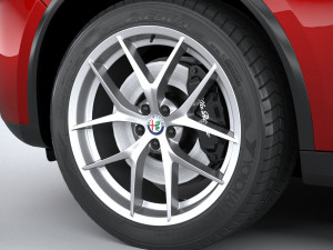 Alfa Romeo Stelvio TI 2020 Modèle 3D