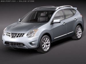 Nissan Rogue 3D Model