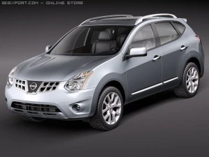 Nissan Rogue 3D Модель