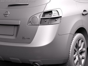 Nissan Rogue Modelo 3D