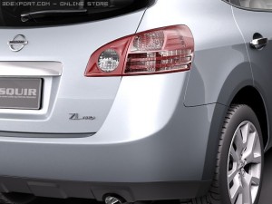 Nissan Rogue Modelo 3D