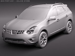 Nissan Rogue Modelo 3D