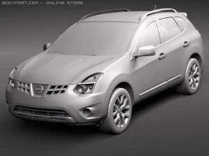 Nissan Rogue 3D Model
