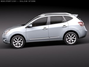 Nissan Rogue Modelo 3D